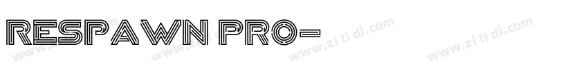 Respawn Pro字体转换